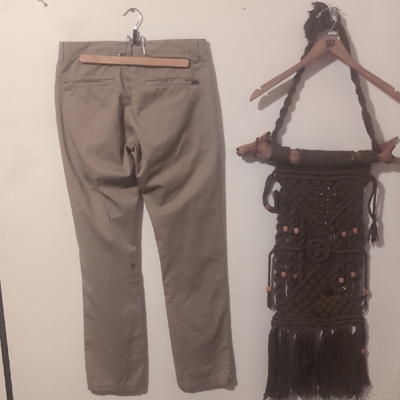 Men's Stretch Chino Pants - Khaki - Picture 7 of 13